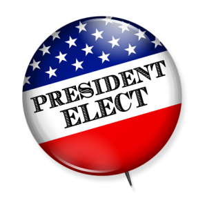 President Elect button